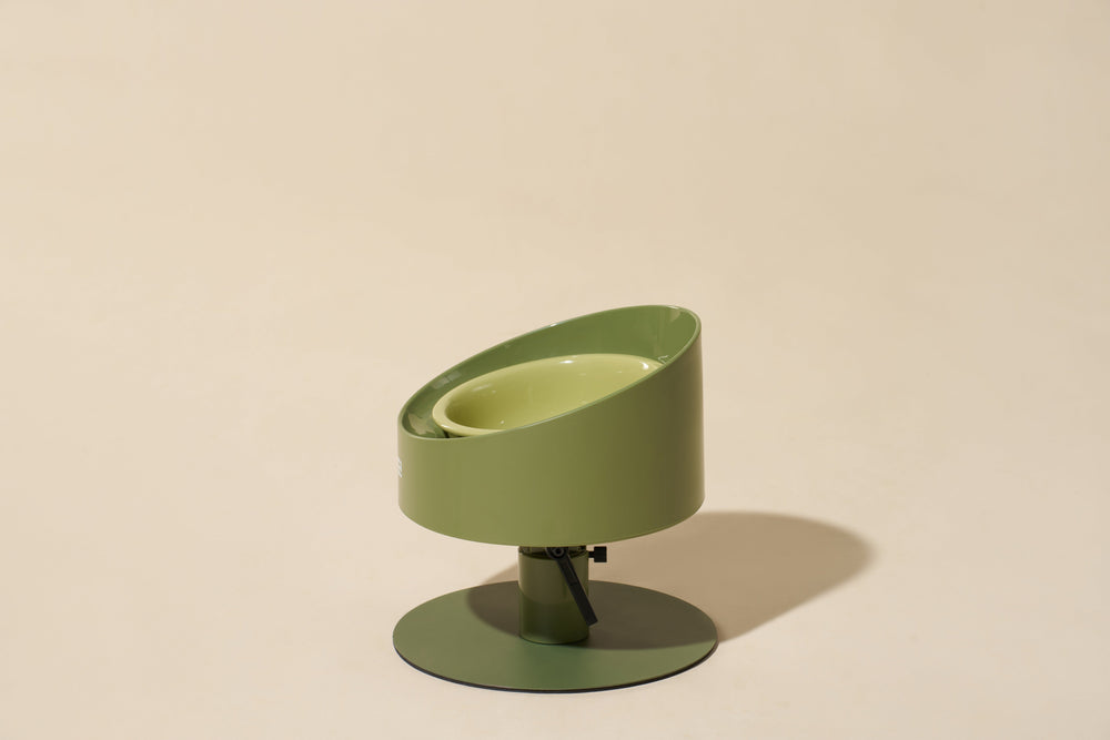 ComfortFeed voerbak in een lagere stand