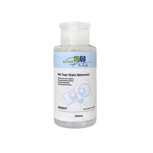 Fles traansmeer-verwijderaar voor hond en kat, 250 ml